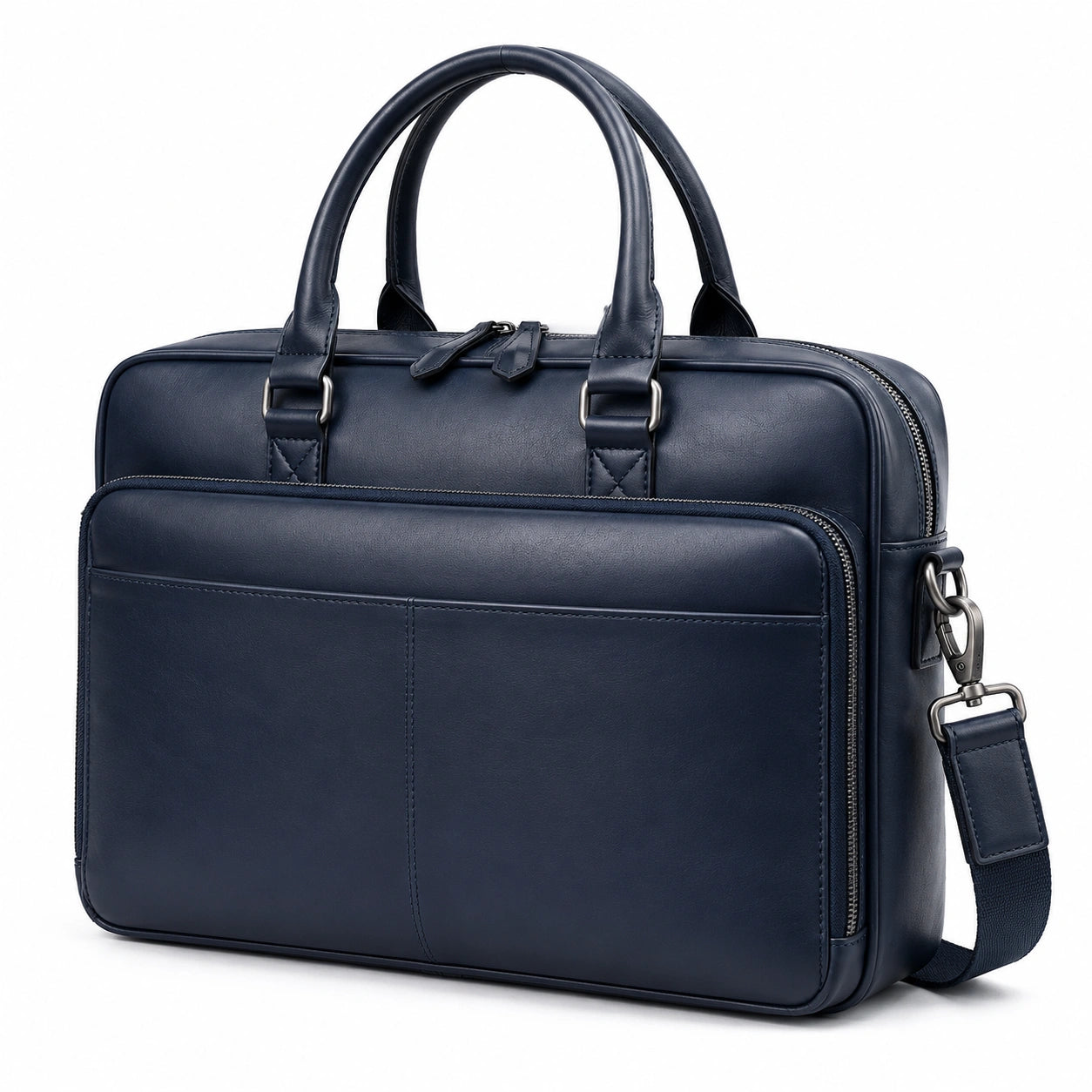 Sacoche Professionnelle Bleu avec Compartiment Ordinateur Portable