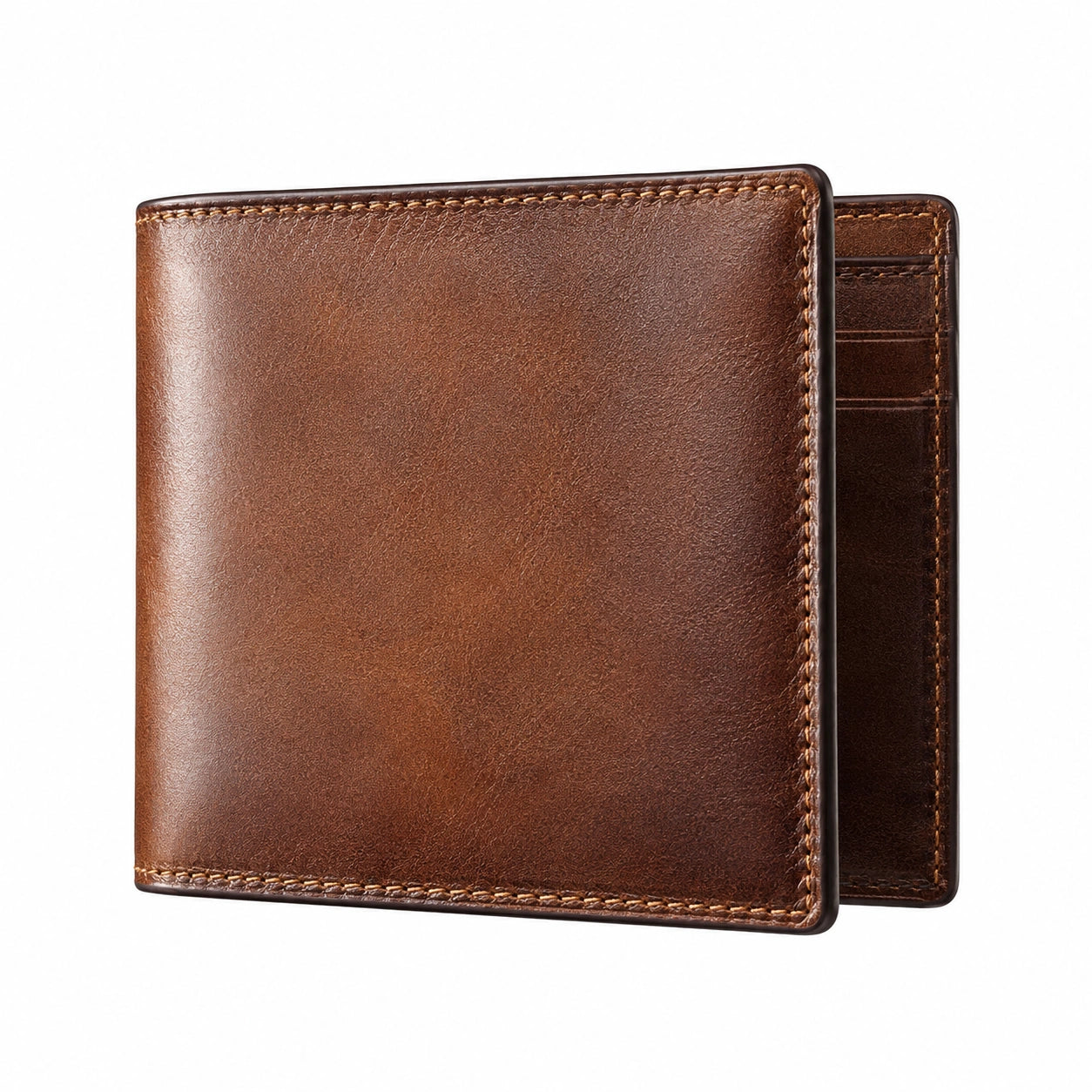 Portefeuille classique pour homme - Marron