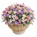 Fiori Artificiali in Vaso Multicolore 30 cm